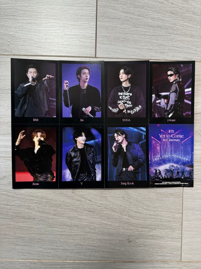 BTS YET TO COME入場者特典