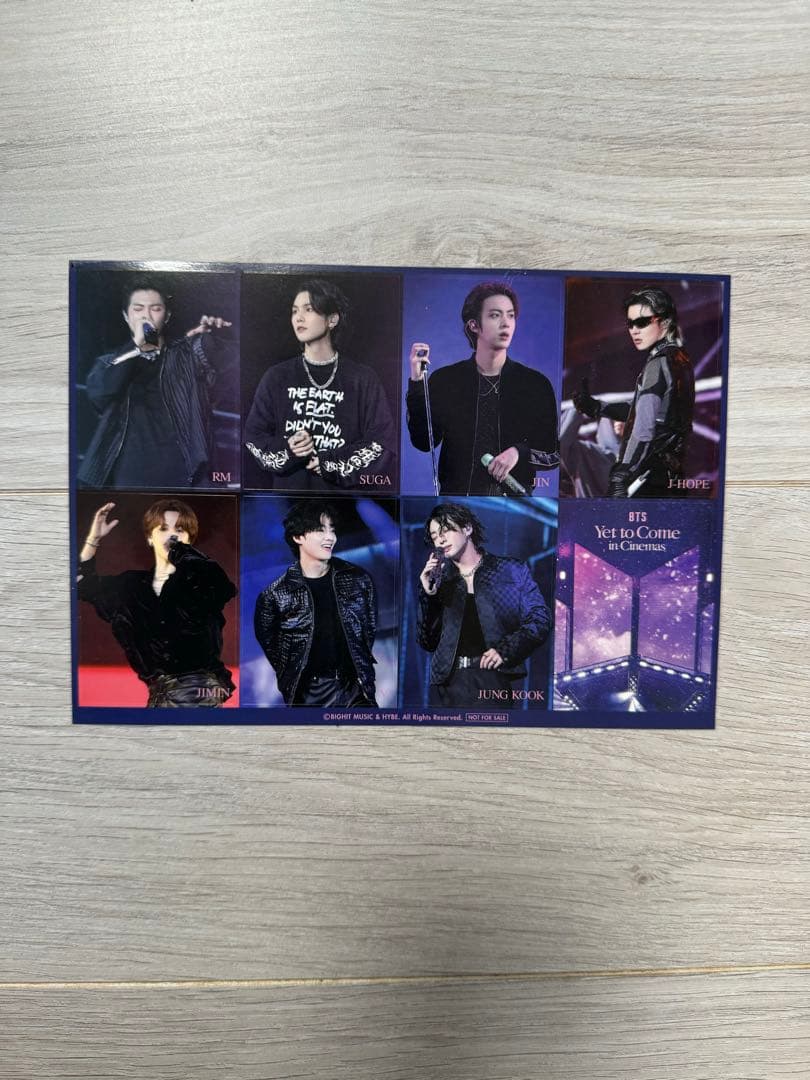 BTS YET TO COME入場者特典