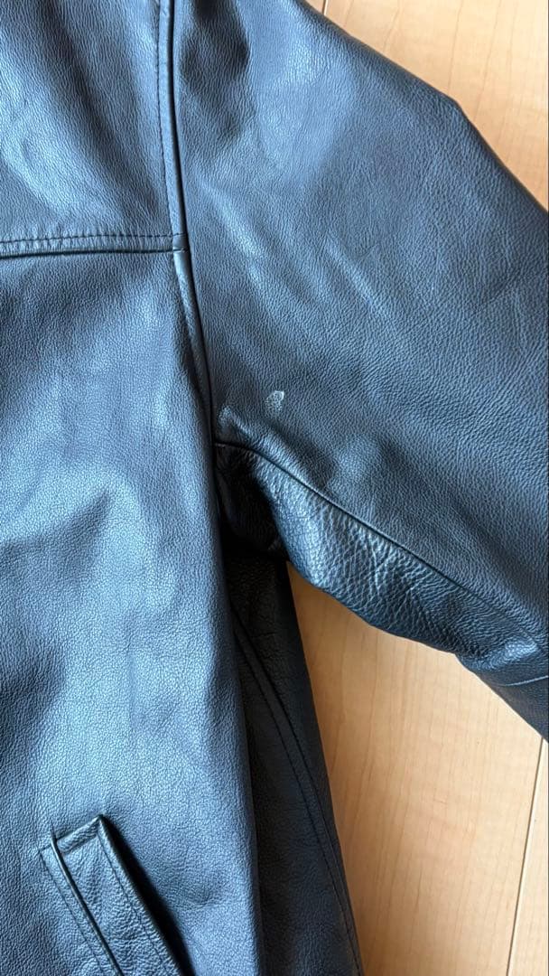 OLD GAP カーコート レザー ジャケット 90s S 野村訓市