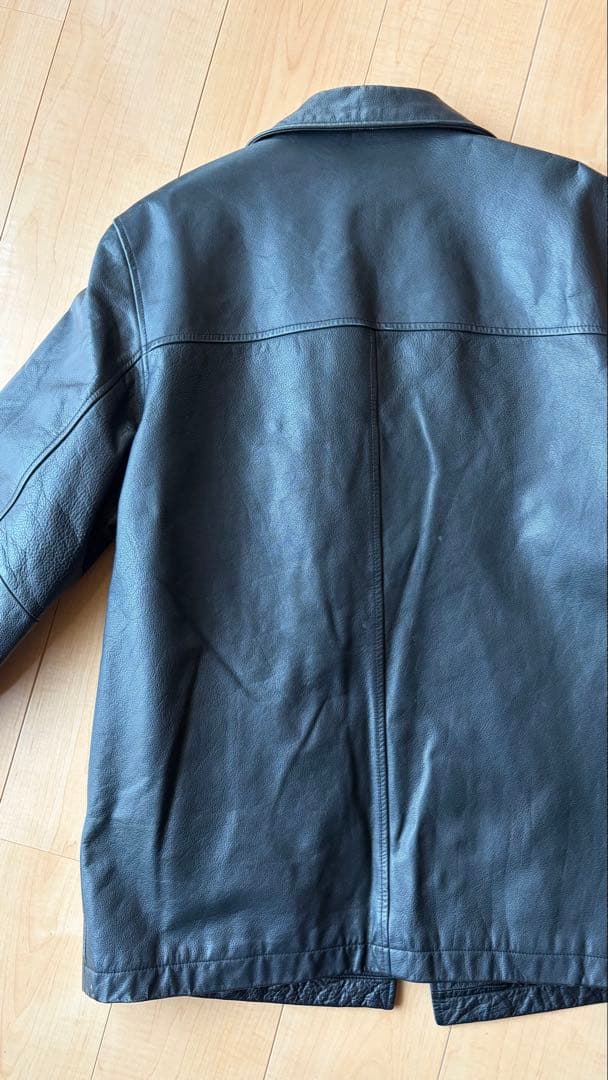 OLD GAP カーコート レザー ジャケット 90s S 野村訓市