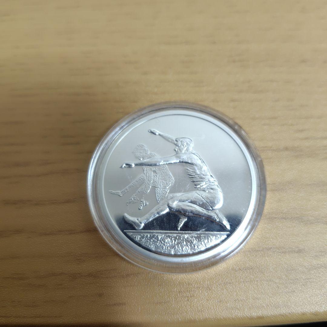コ*商様 アテネ　オリンピック 銀貨　1オンス純銀含有　プルーフ硬貨　10ユーロ