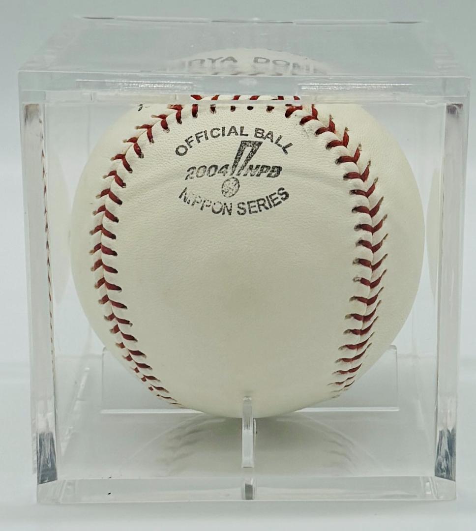 NPB 日本シリーズ公式試合球 2004 中日ドラゴンズ 西武ライオンズ