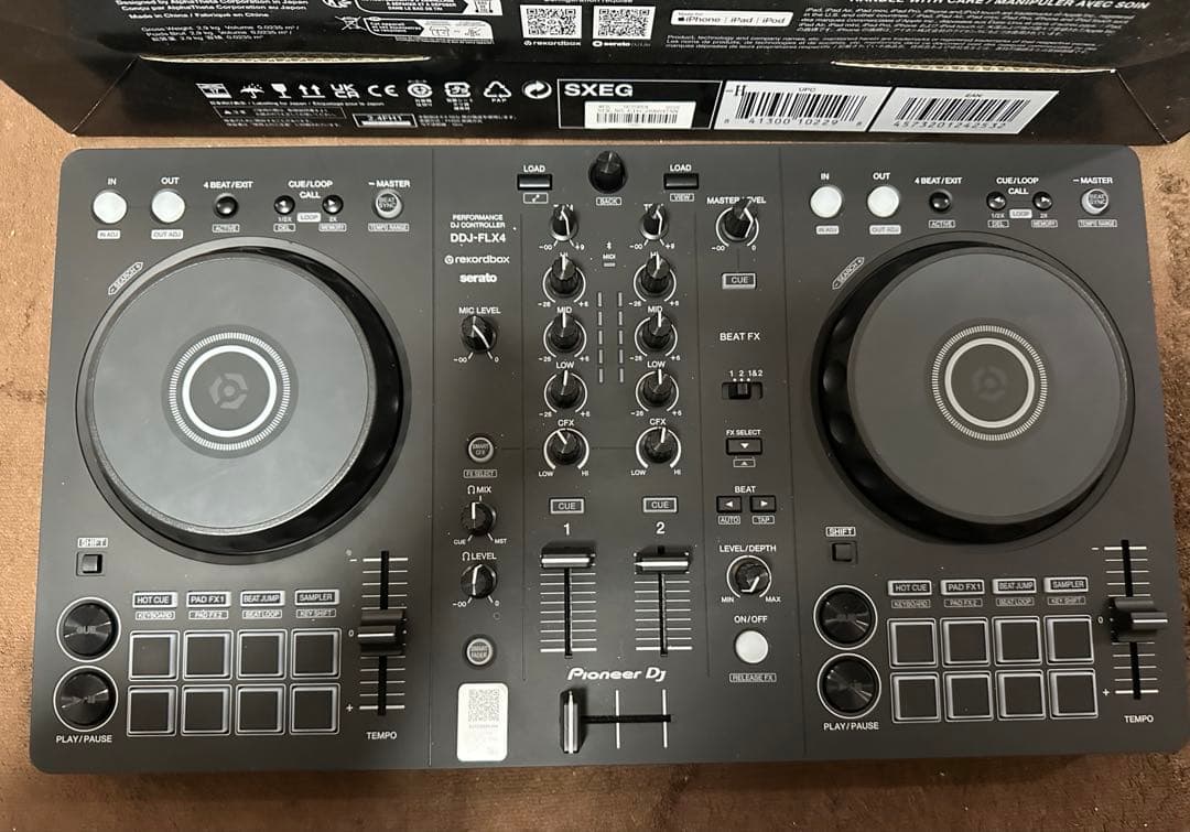 DJ機材 Pioneer DJ DDJ-FLX4 Sleeve Case Set