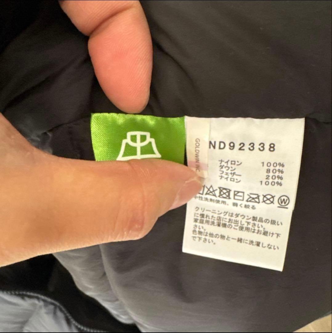THE NORTH FACE ブラック ダウンベスト M