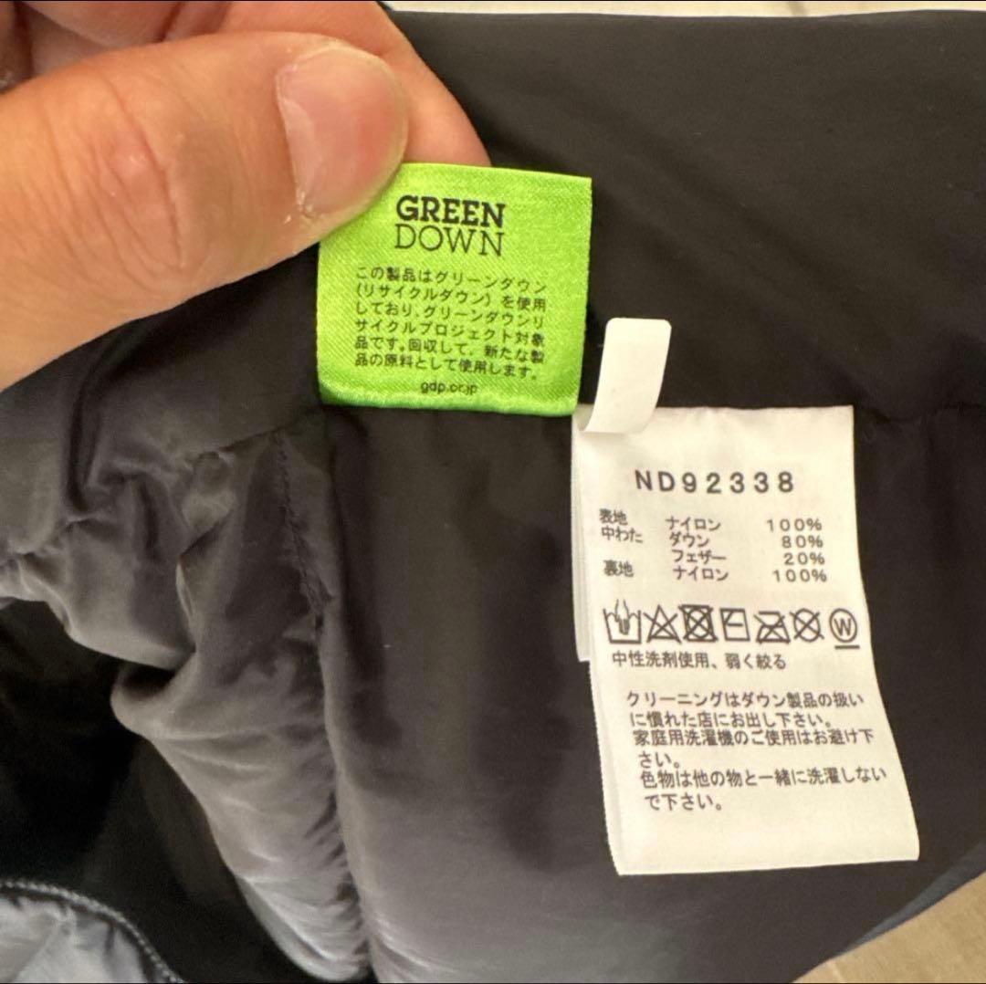 THE NORTH FACE ブラック ダウンベスト M