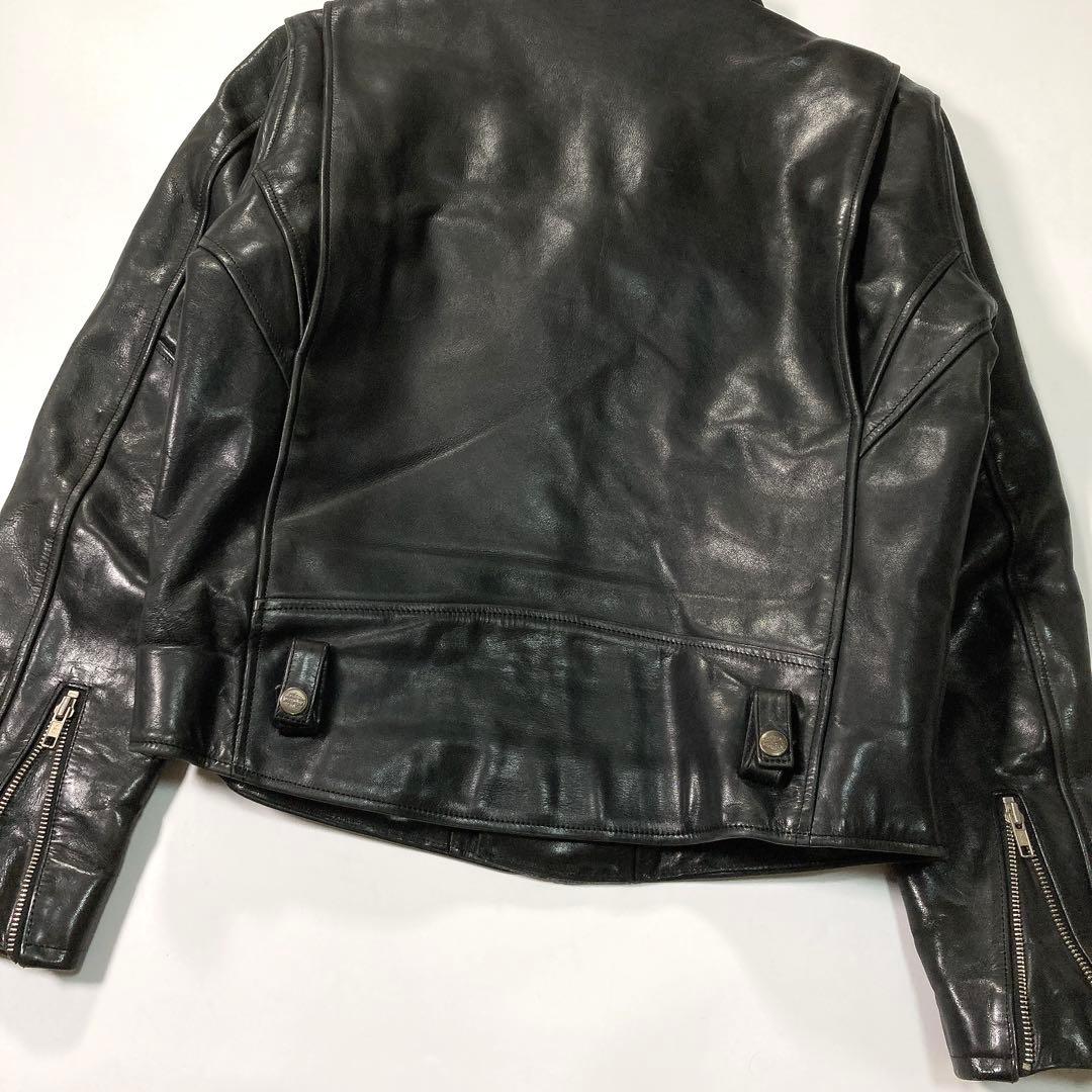 ハーレーダビッドソン ダブルライダースジャケット レザー L