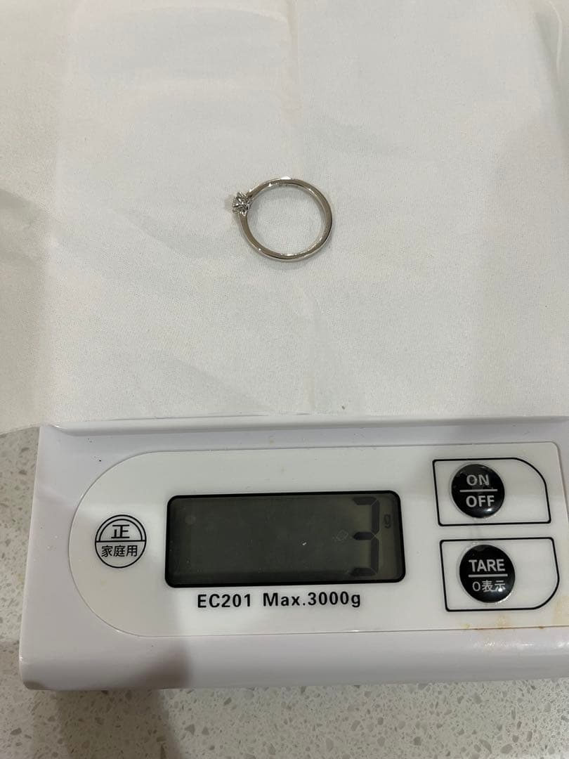 最終値下げ I-PRIMO 0.18ct Pt950 婚約指輪 美品