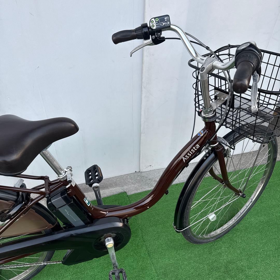 ブリヂストン電動アシスト自転車26インチ8.9Ah ブラウン