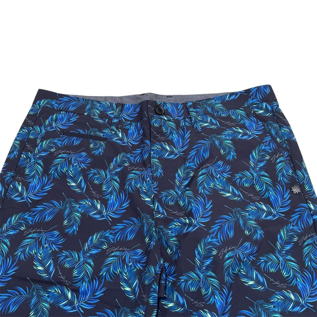 【50％オフ】定価2.1万円 St ANDREWS ゴルフパンツ 柄 メンズ