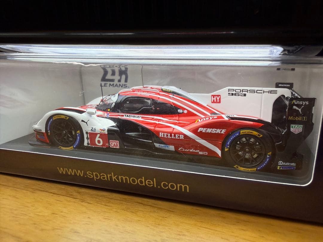 ミニカー 1/43 Porsche 963 #6 Le Mans 24h 2024