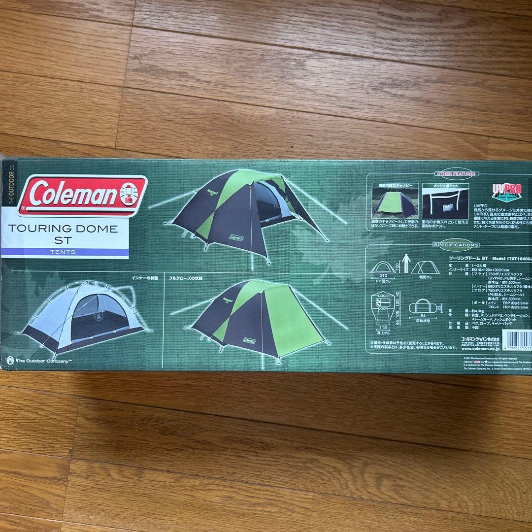 コールマン Touring Dome ST UVPRO テント　ソロキャン
