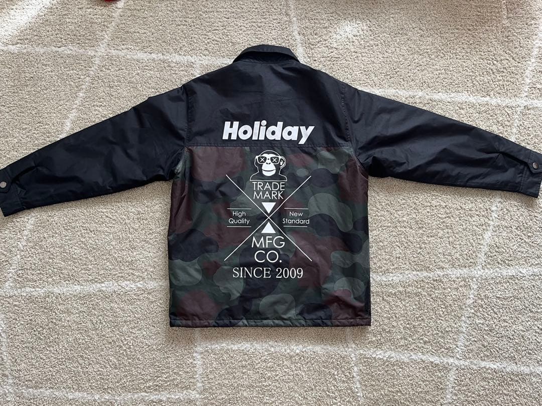 スノボーウェアセット Holiday カモフラージュジャケット Lサイズ