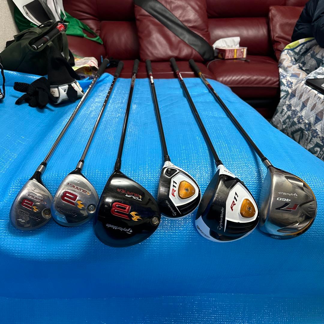 TaylorMade ウッド6本セット