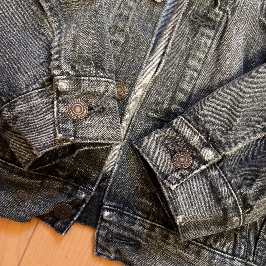 【完売品】＜H＞BLACK DENIM JACKET L 24SS