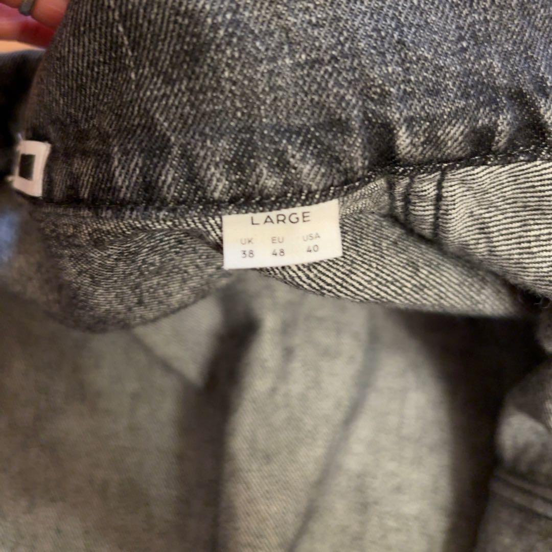 【完売品】＜H＞BLACK DENIM JACKET L 24SS