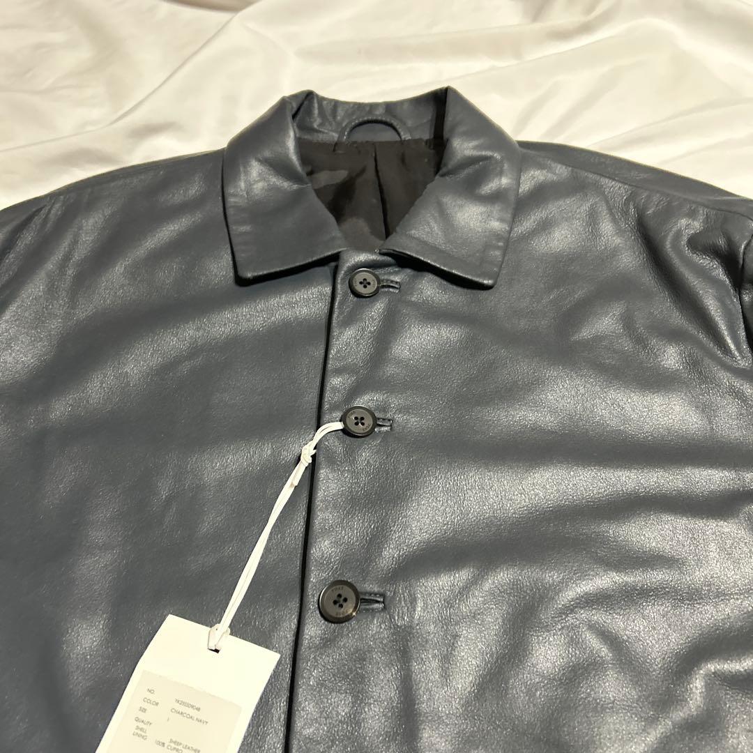 【未使用】YOKE 25SS LEATHER SHIRT jacket即完モデル