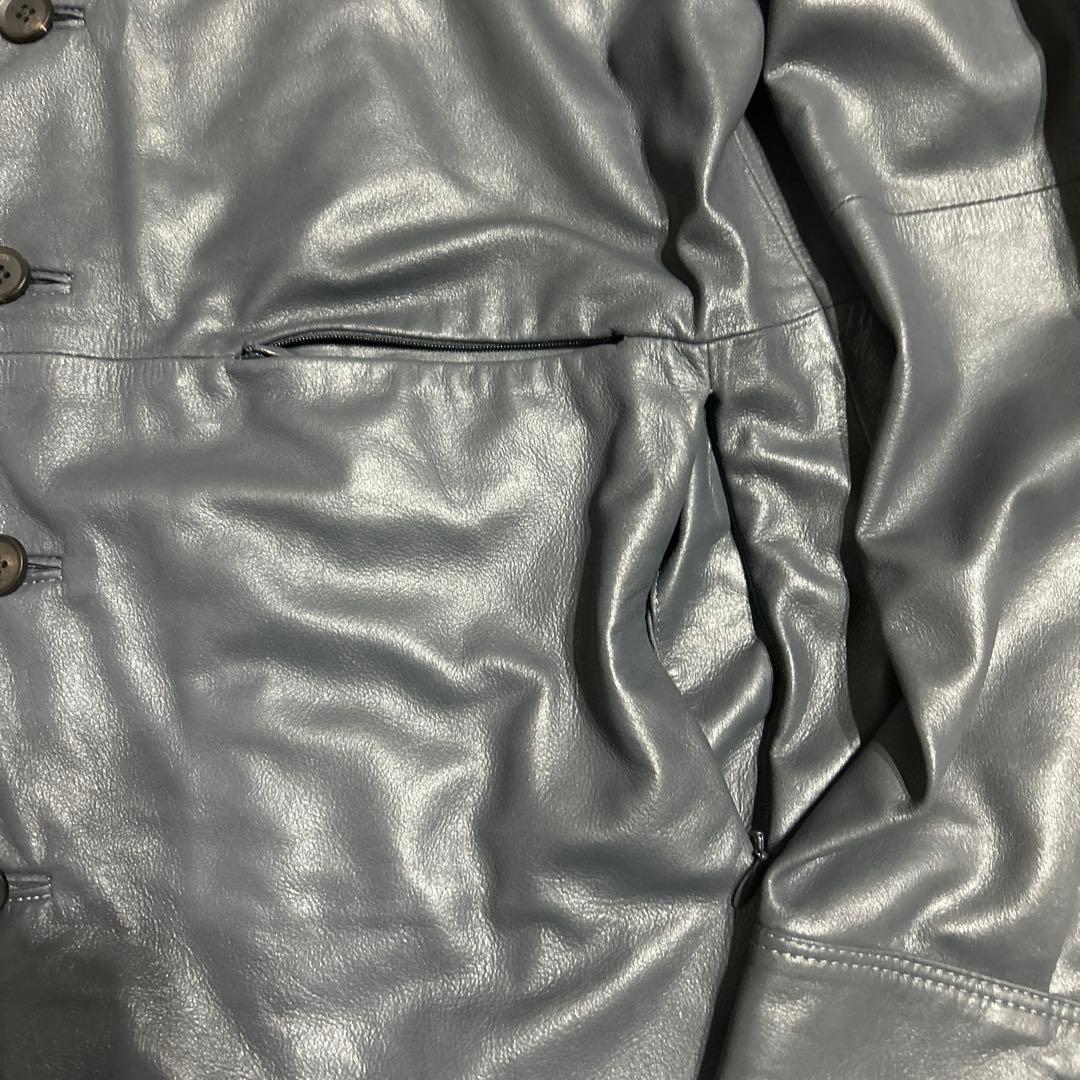 【未使用】YOKE 25SS LEATHER SHIRT jacket即完モデル