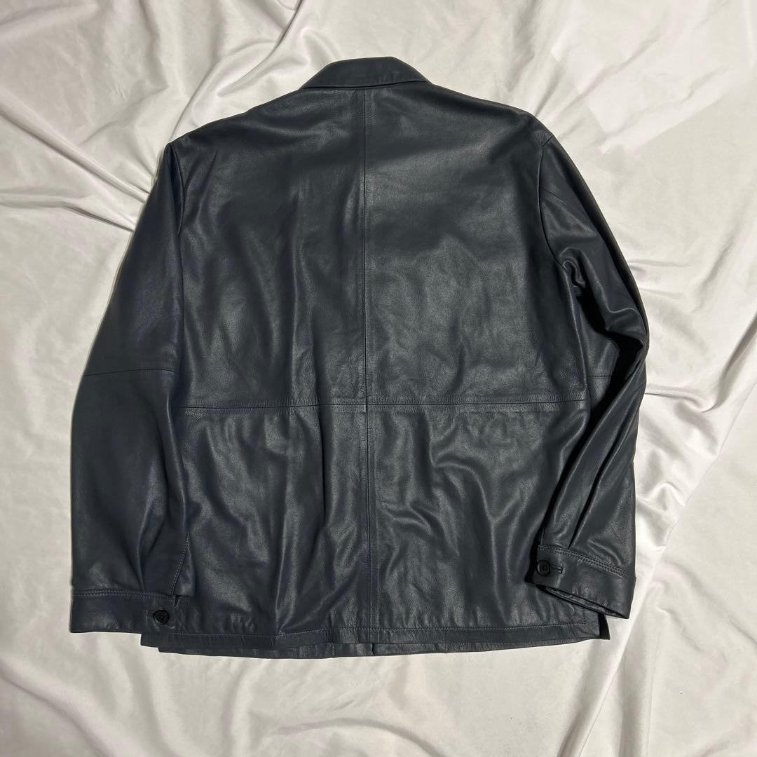 【未使用】YOKE 25SS LEATHER SHIRT jacket即完モデル