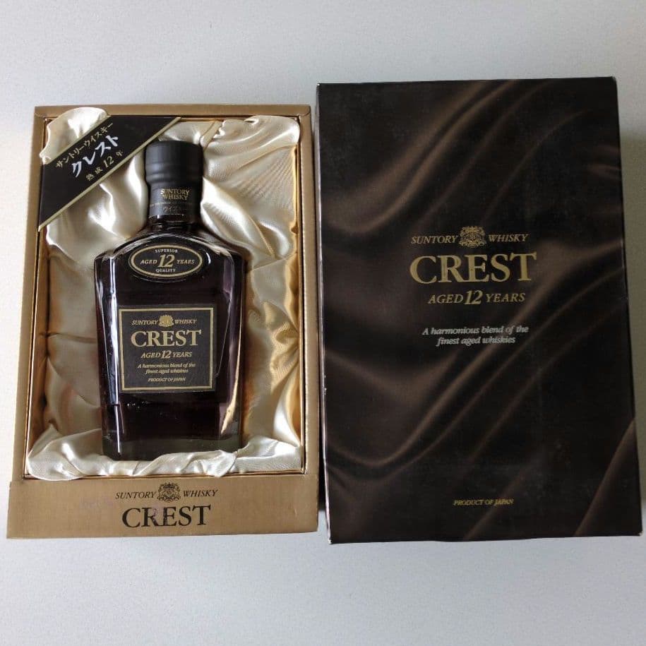 ブランデー SUNTORY CREST 12 YEARS