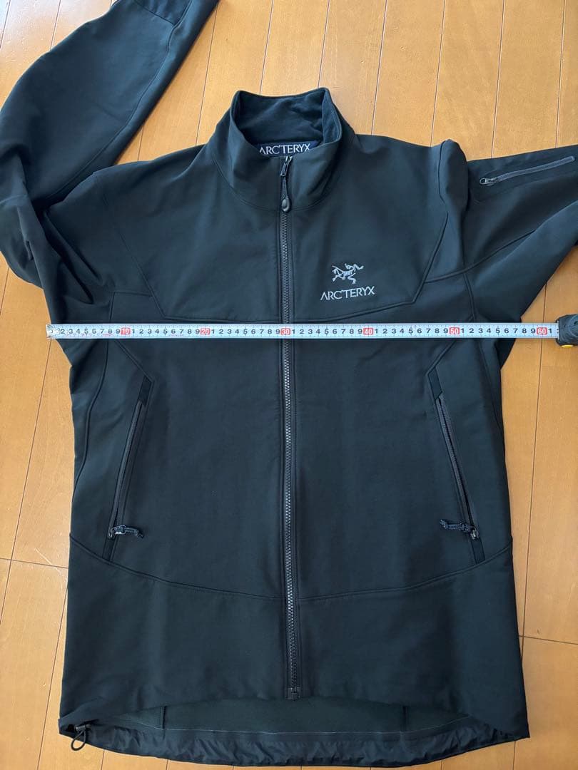 ARC'TERYX ブラック ジップ Gamma MX ジャケット M 廃盤