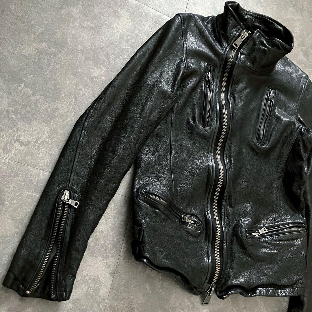 buffalo bobs noir leather jk 匠レザー ライトニング