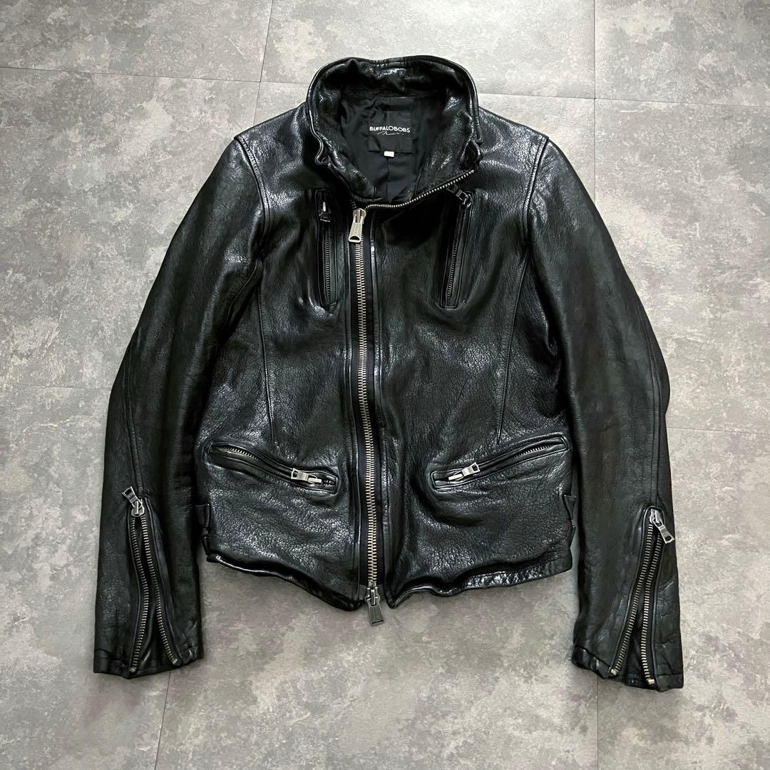 buffalo bobs noir leather jk 匠レザー ライトニング