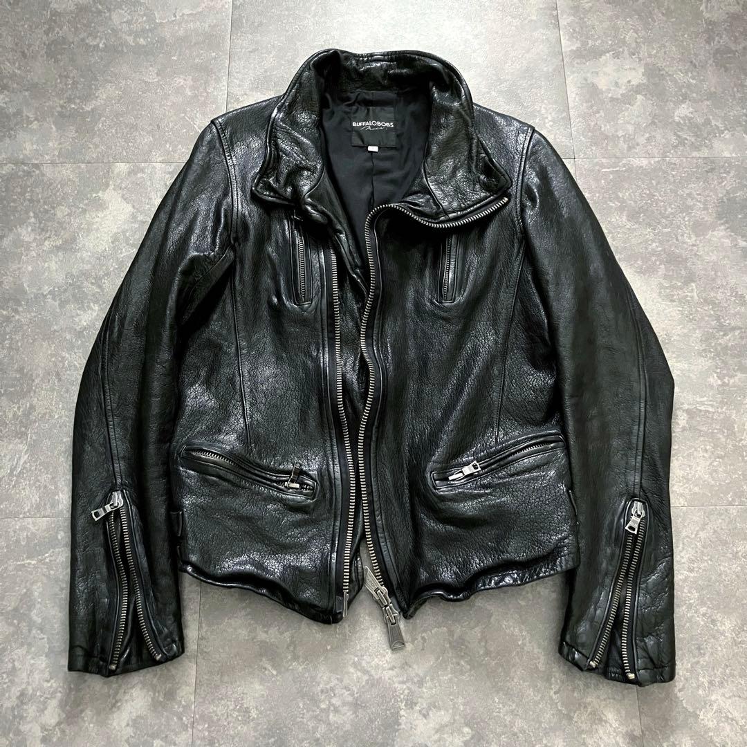 buffalo bobs noir leather jk 匠レザー ライトニング
