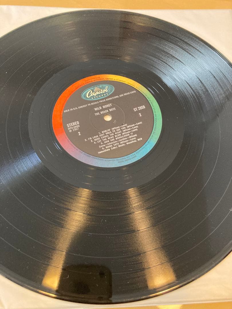 超美品UK orig.◼️BEACH BOYS／WILD HONEY