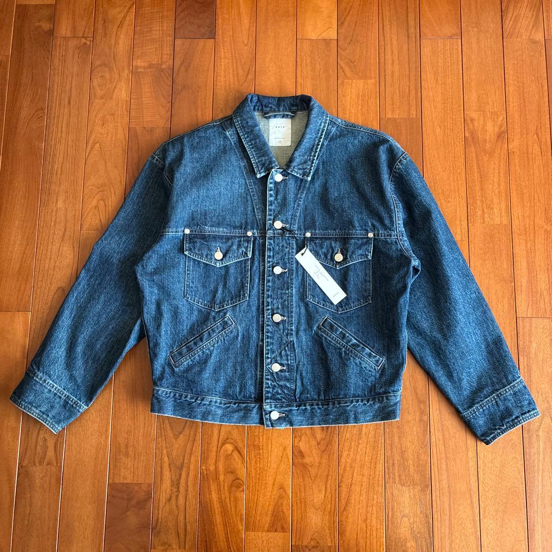 ジャケット・アウター OVY KAJA 12oz BLUE DENIM JACKET