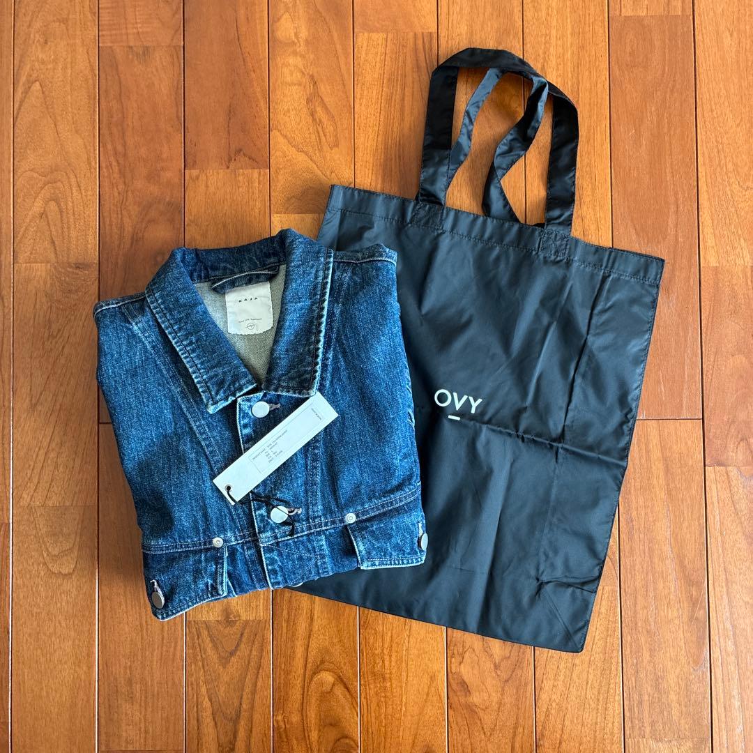 ジャケット・アウター OVY KAJA 12oz BLUE DENIM JACKET