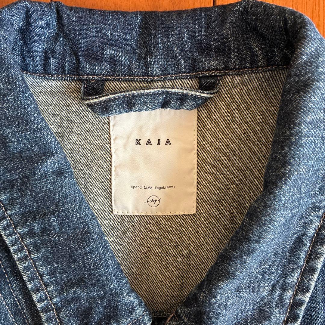 ジャケット・アウター OVY KAJA 12oz BLUE DENIM JACKET