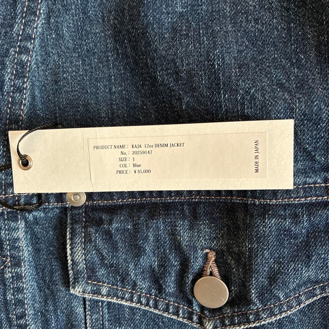 ジャケット・アウター OVY KAJA 12oz BLUE DENIM JACKET