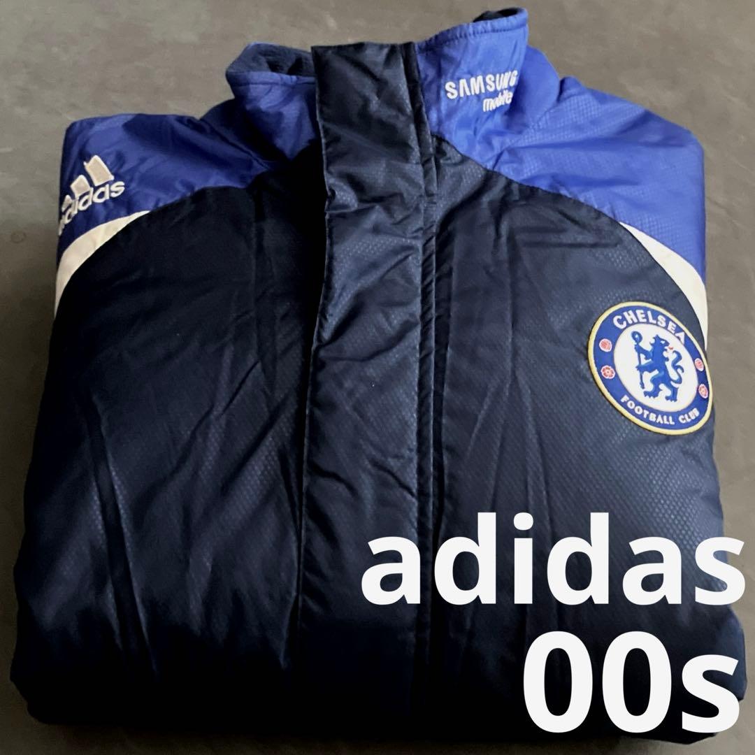 希少◎00s adidas 中綿ベンチコート　vintage