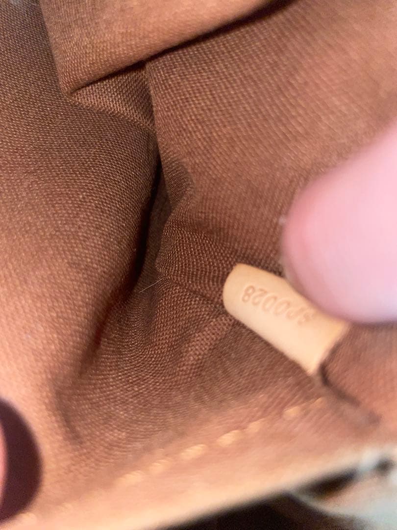 Louis Vuitton ハンドバッグ ブラウン ベージュ