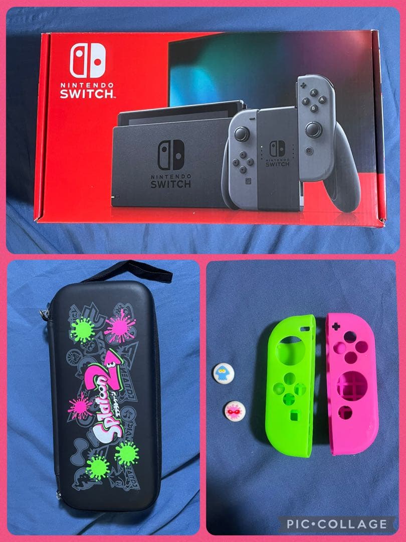 【極美品】NintendoSwitch本体+スプラトゥーン2セット
