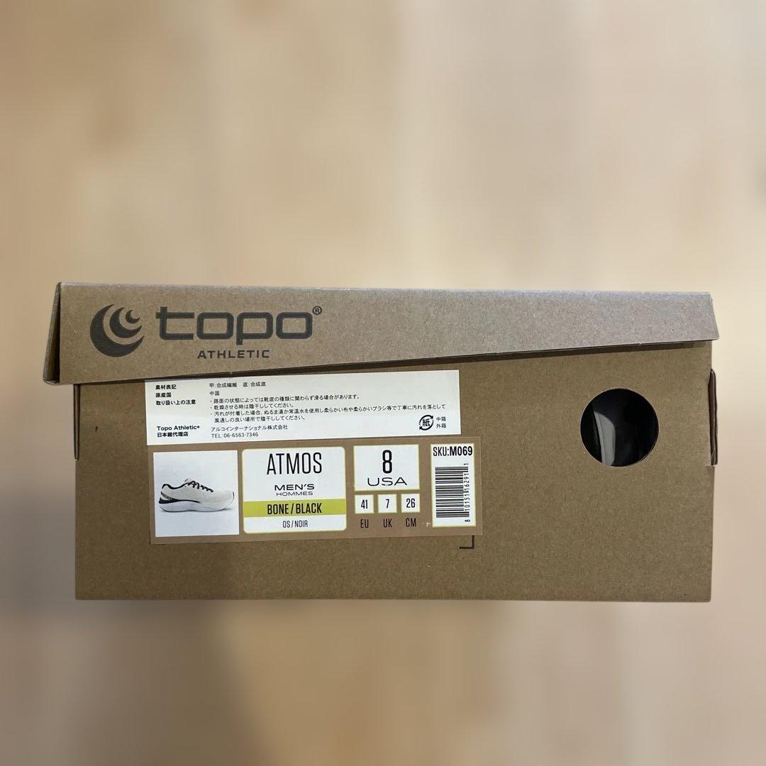 【未使用】topo athletic トポアスレチック ATMOS アトモス26