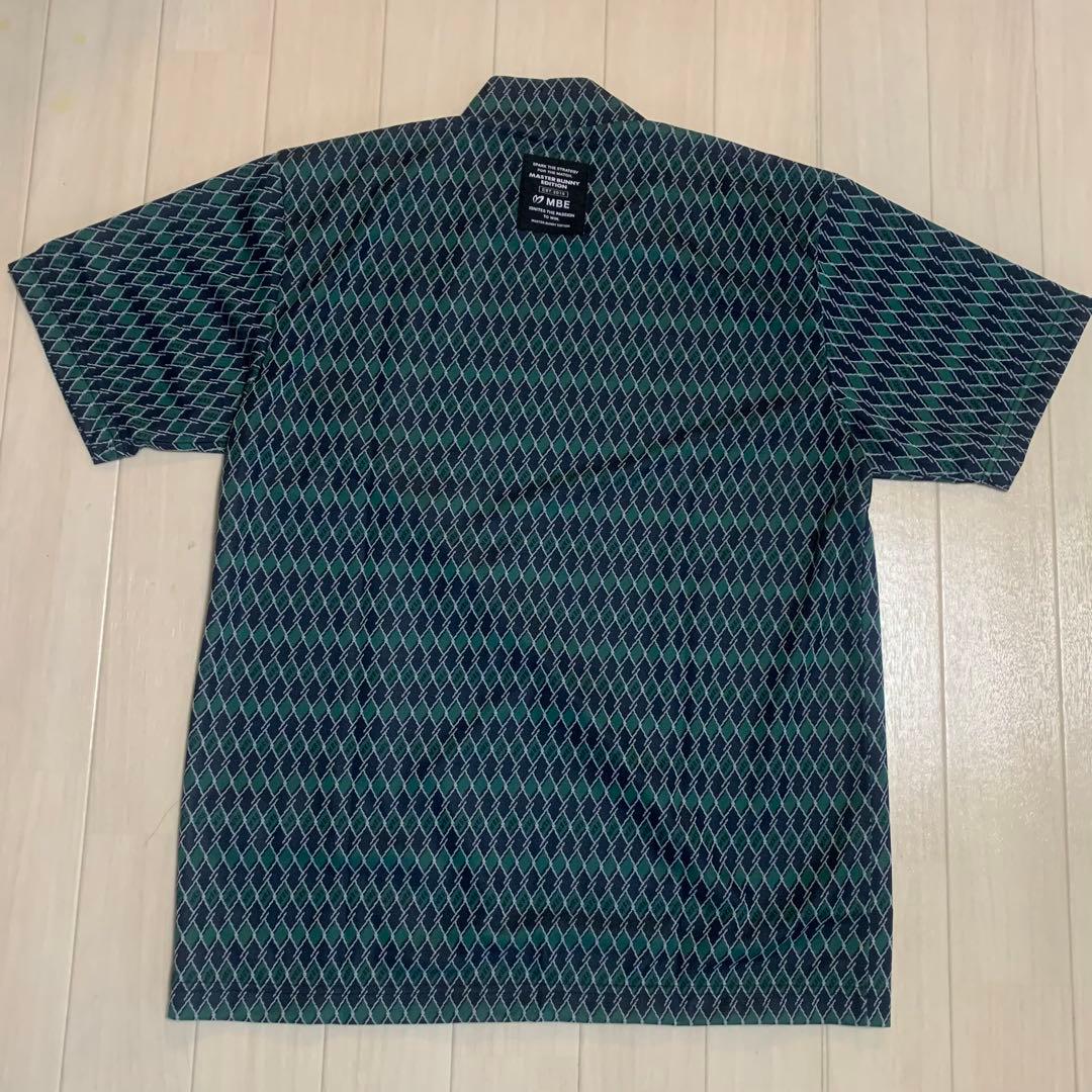 新品【マスターバニー】6/LL メンズ　半袖モックネック　ゴルフシャツ 日本製