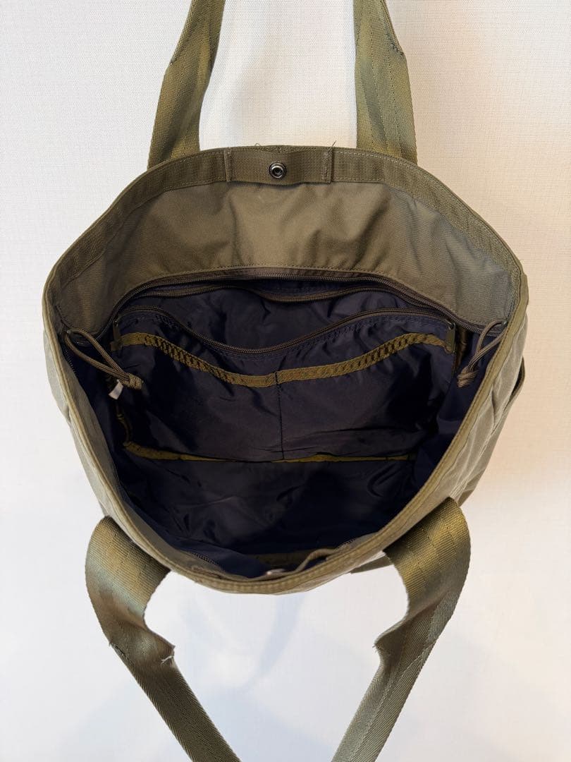 BRIEFING greenlabel別注 オリーブ トートバッグ 美品
