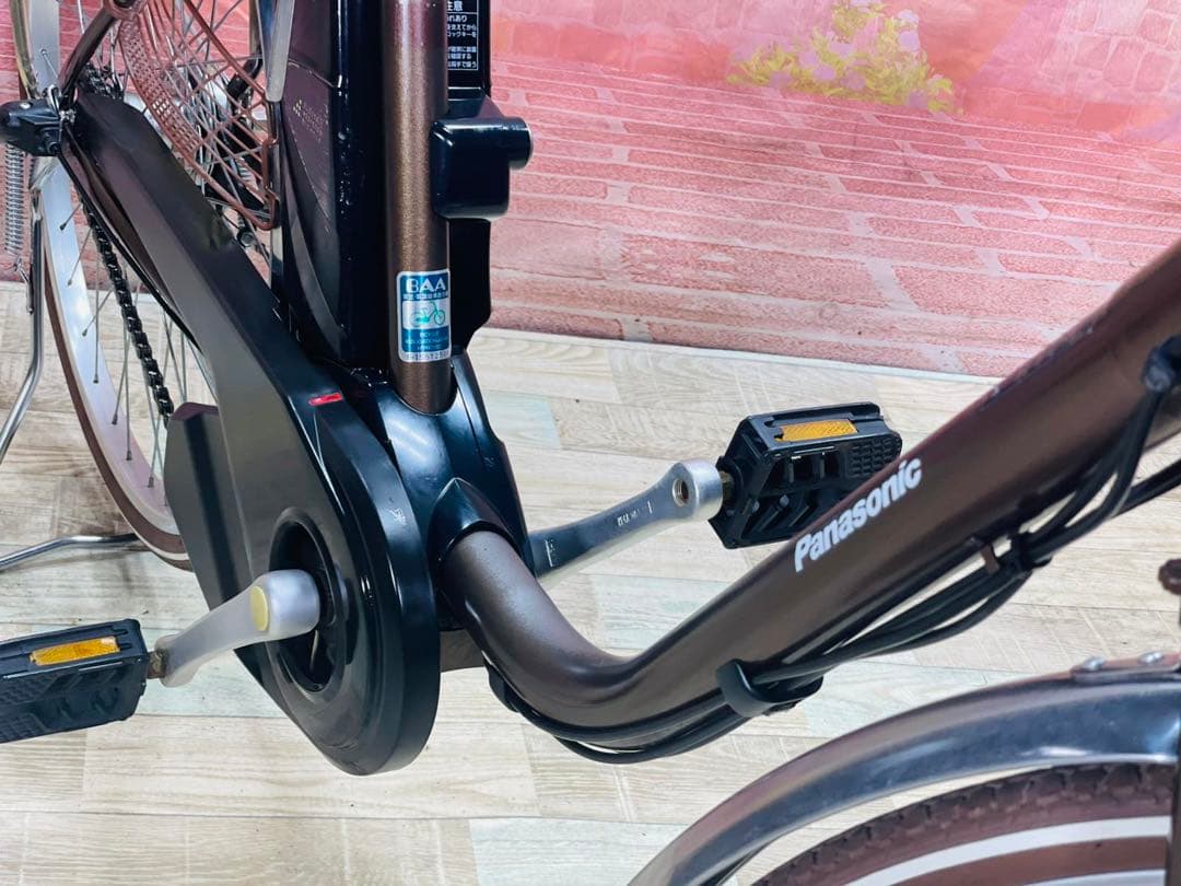 K2909 電動自転車パナソニック ママチャリ26インチ 8.9Ah 送料無料
