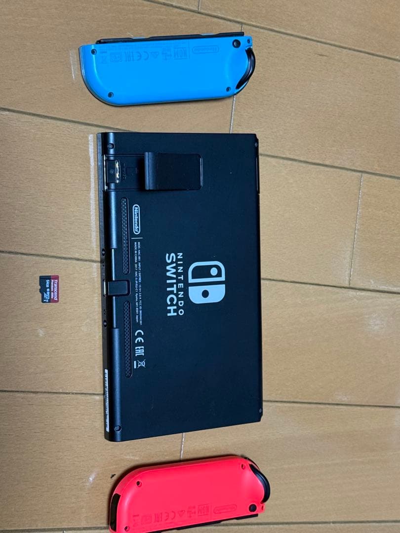 Nintendo Switch 本体【SDカード(64GB),ソフト1本付】