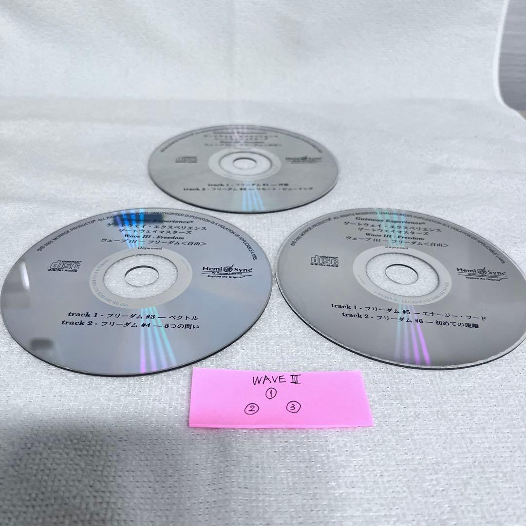 ヘミシンクゲートウェイエクスペリエンス1-6全CD+書籍「完全ガイドブック」全巻