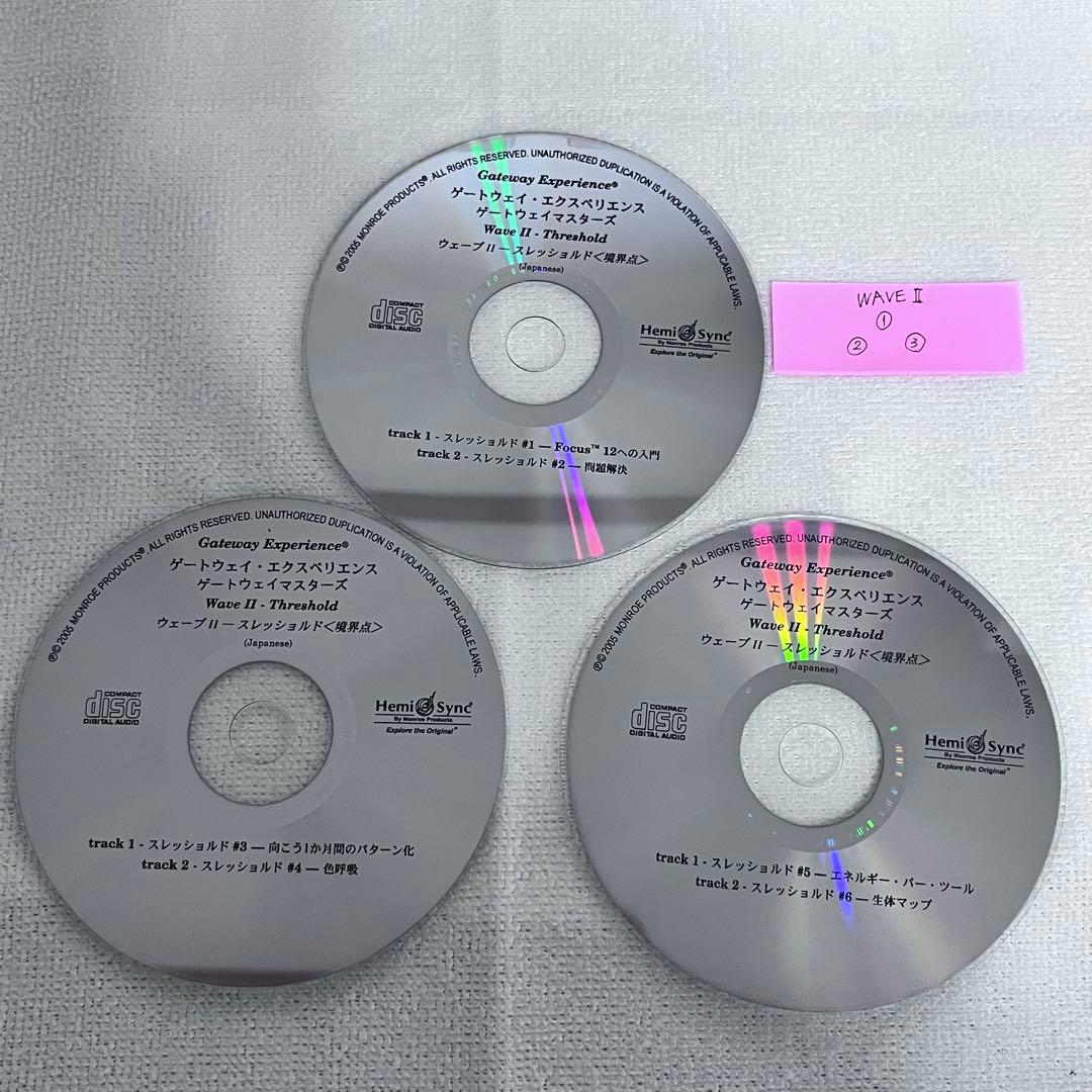 ヘミシンクゲートウェイエクスペリエンス1-6全CD+書籍「完全ガイドブック」全巻