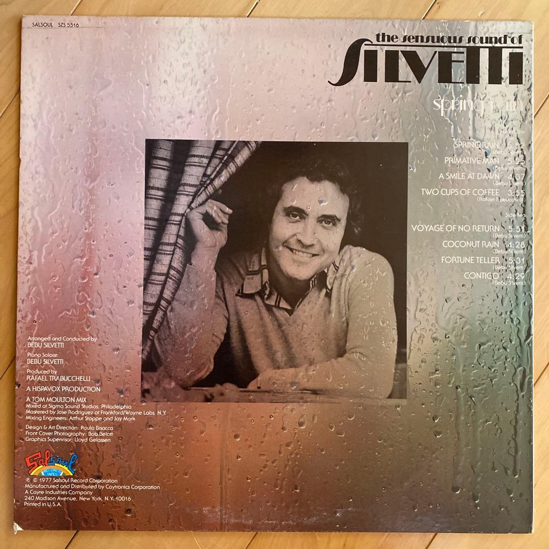SPRING RAIN SILVETTI シルヴェッティUSオリジLPレコード