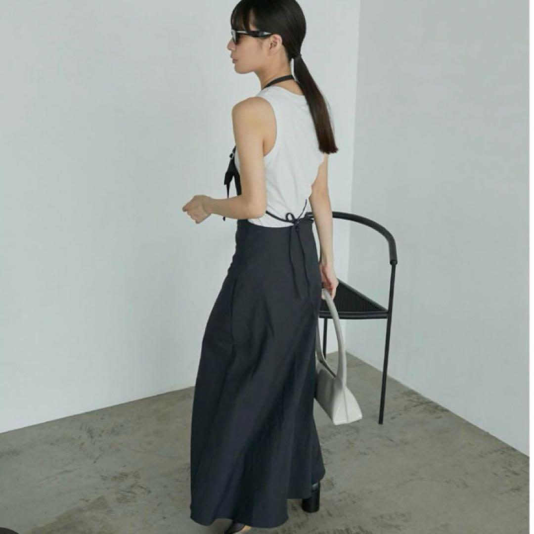 ワンピース LE CIEL BLEU Apron Maxi Dress
