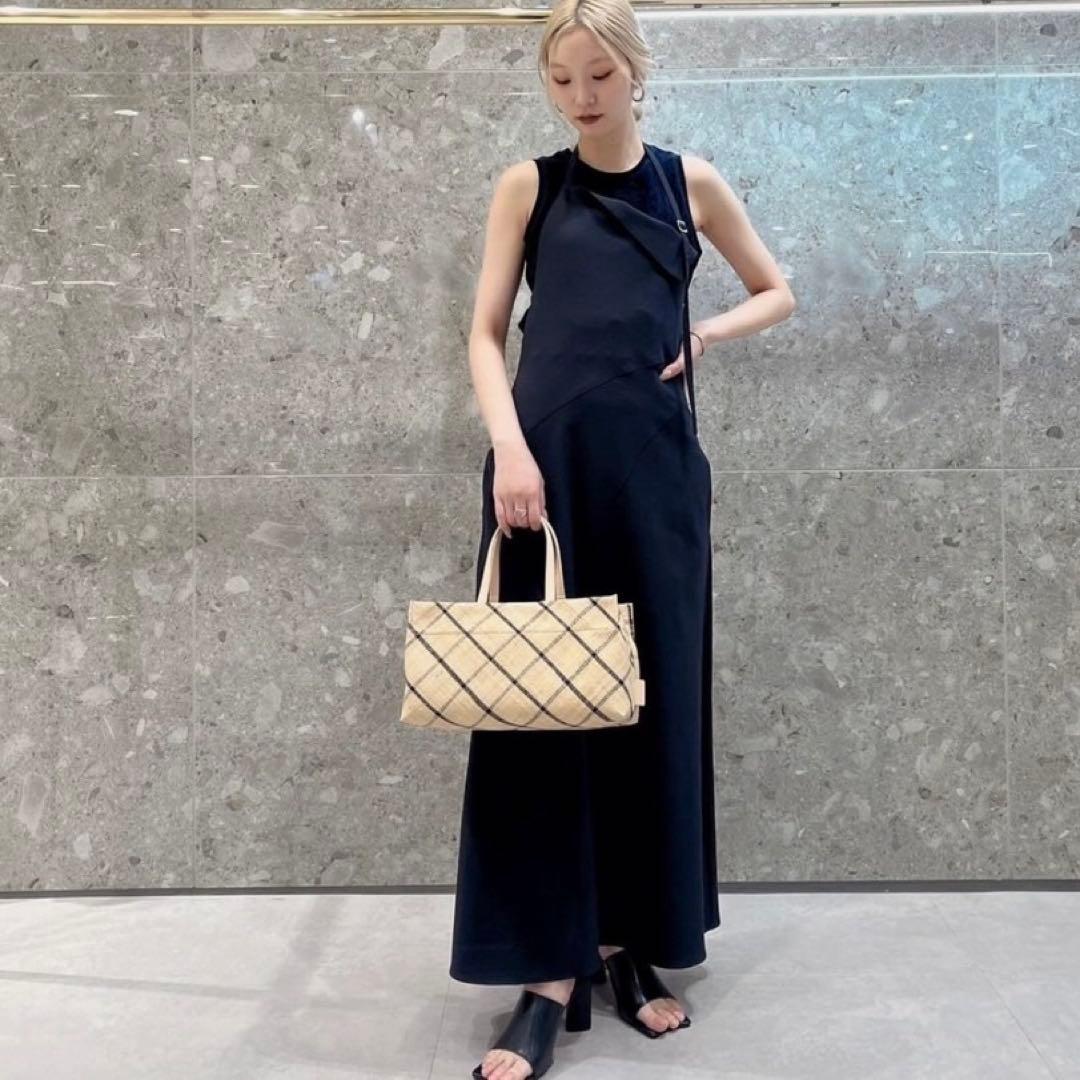ワンピース LE CIEL BLEU Apron Maxi Dress
