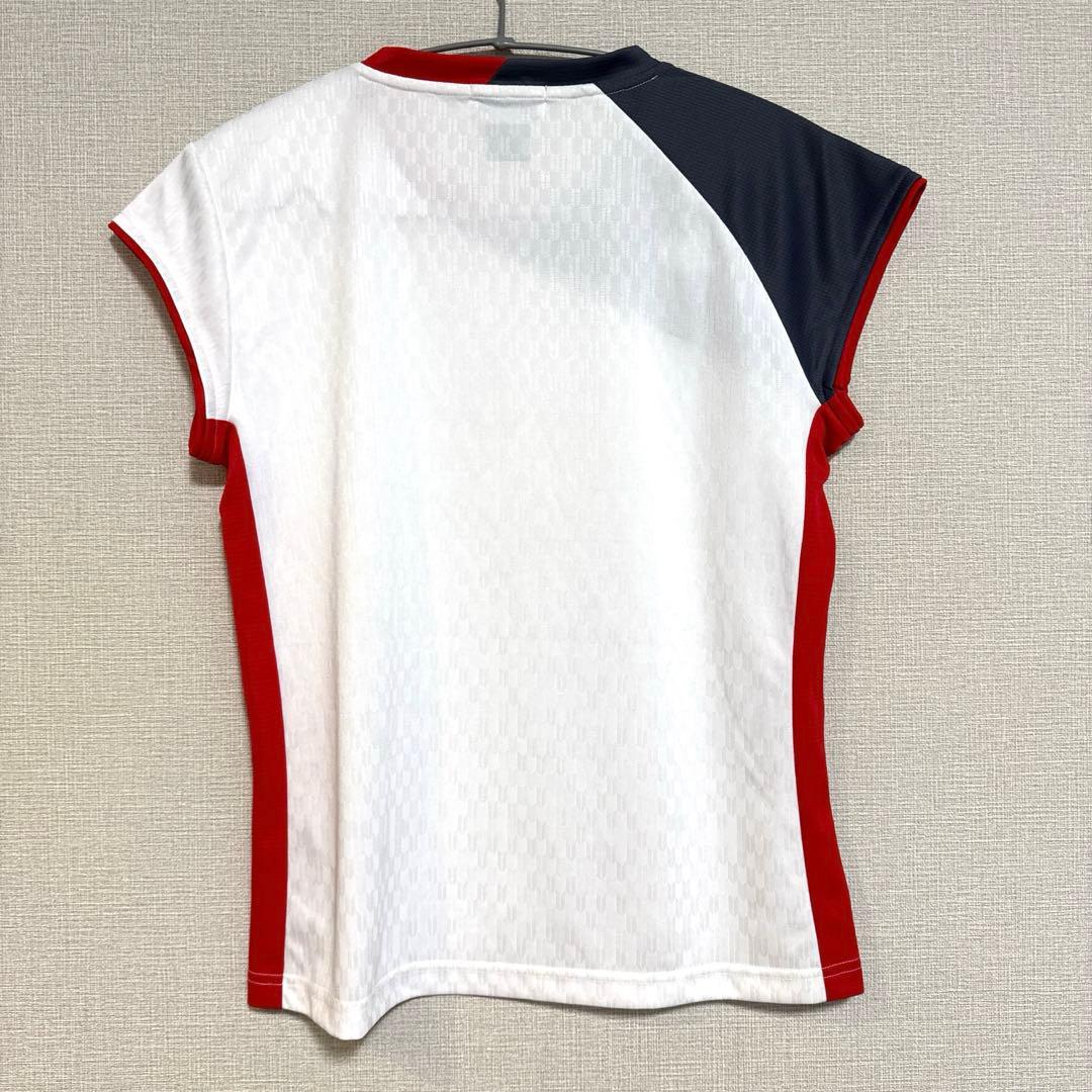 美品　ヨネックス　バドミントンゲームシャツ　レディースO
