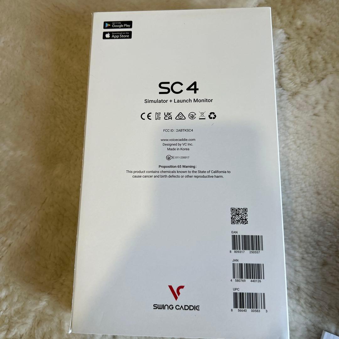 SWING CADDIE SC 4 シミュレーター