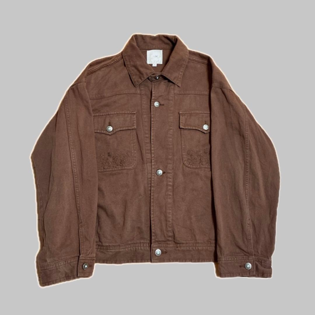 ジャケット・アウター FOUND Dusky Western Trucker Jacket