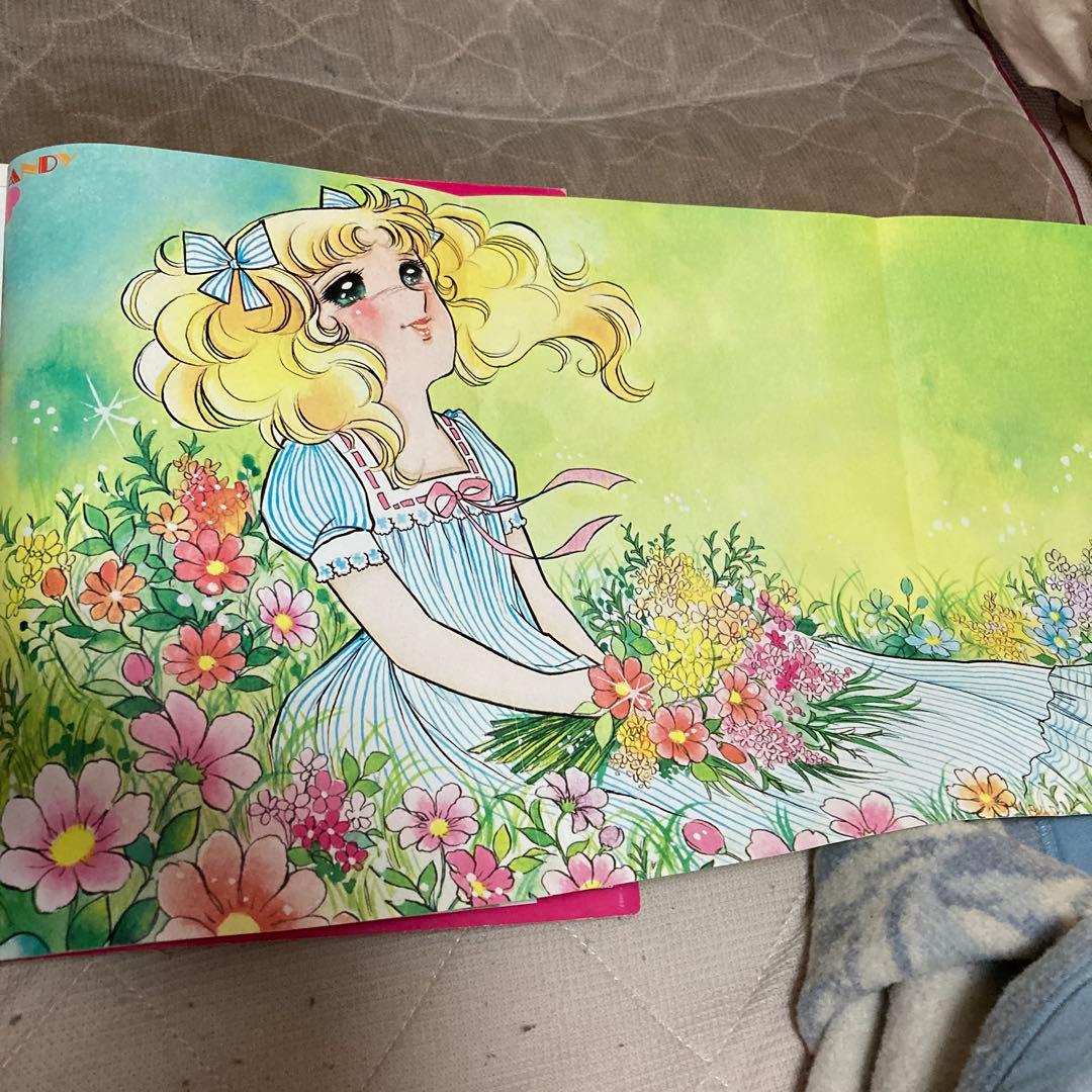 キャンディキャンディ イラスト集 豪華ポスターつき わりと美品