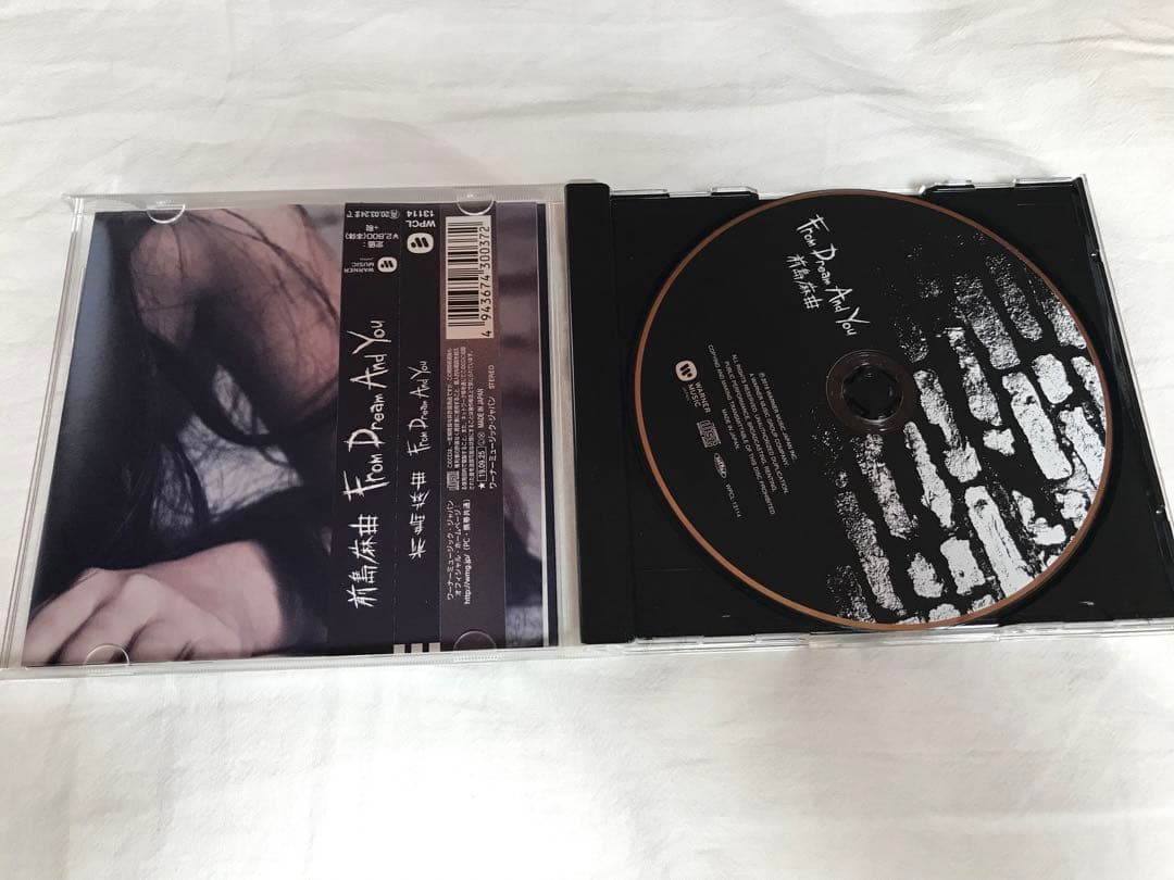 前島麻由　サイン　デカジャケ　CD